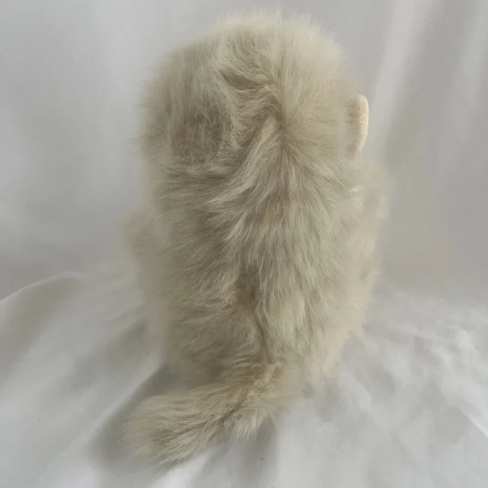Vtg Monkey Puppet 1995 Happiness Express Beige Plush‎ 12